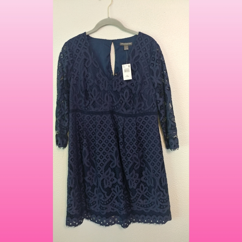 A Pea in a Pod Maternity Dress